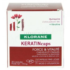 KLORANE - Keratin Συμπλήρωμα Διατροφής για Δυνατά Μαλλιά?, 30caps