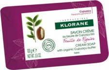 KLORANE - Savon Creme Cupuacu Feuille de Figuier Κρεμώδες Σαπούνι με Αιθέριο Έλαιο Σύκου, 100gr