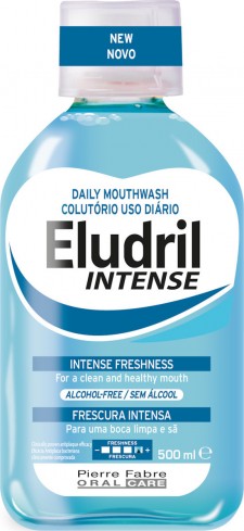 ELGYDIUM - Eludril Intense Freshness Στοματικό Διάλυμα για Αίσθηση Φρεσκάδας 500ml.