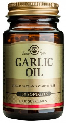 SOLGAR - Garlic Oil Συμπλήρωμα Διατροφής με Έλαιο Σκόρδου 100 Μαλακές Κάψουλες