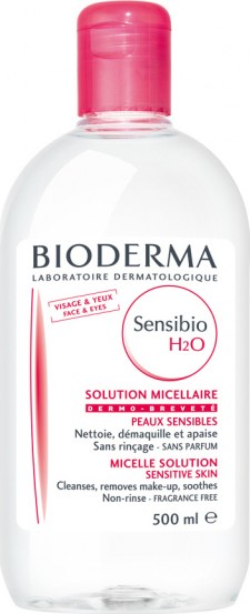 BIODERMA - Sensibio H2O Νερό Micelllaire για Καθαρισμό και Ντεμακιγιάζ Προσώπου, 500ml