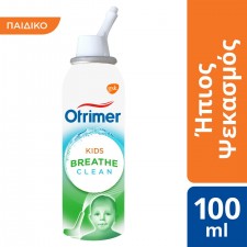 OTRIMER - Kids Breathe Clean Φυσικό Ισότονο Διάλυμα Ήπιος Ψεκασμός 100ml