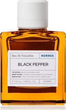 KORRES - Black Pepper Eau De Toilette Ανδρικό Άρωμα 50ml