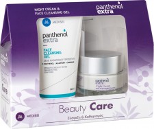 PANTHENOL EXTRA - Promo Night Beauty Care Κρέμα Νύχτας 50ml & Extra Face Cleansing Gel Καθαριστικό gel προσώπου 150ml