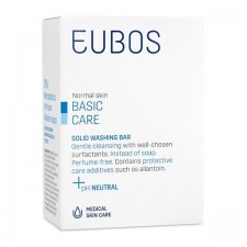 EUBOS - Solid Washing Bar Blue Στερεή Πλάκα Καθαρισμού Χωρίς Άρωμα 125gr