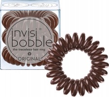 AMBITAS - Invisibobble Original Pretzel Brown Λαστιχάκια Μαλλιών 3 τμχ