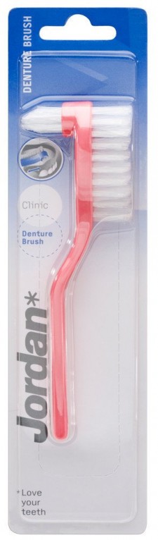 JORDAN - Denture Brush Οδοντόβουρτσα για Τεχνητές Οδοντοστοιχίες, 1τμχ
