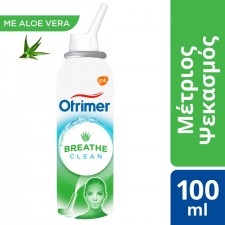 OTRIMER - Breathe Clean Με Aloe Vera Φυσικό Ισότονο Διάλυμα Μέτριος Ψεκασμός 100ml