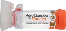 AEROCHAMBER - Plus with Flow-Vu Αεροθάλαμος Εισπνοών Βρεφικός με Μάσκα 0-18 μηνών