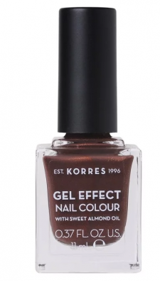 KORRES - Gel Effect Nail Colour Βερνίκι Νυχιών 61 Seashell, 11ml