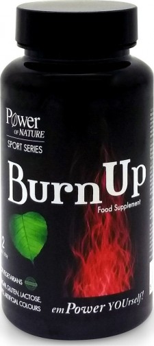 POWER HEALTH - Burn Up Caps Συμπλήρωμα Διατροφής Μεταβολισμού 60 Κάψουλες