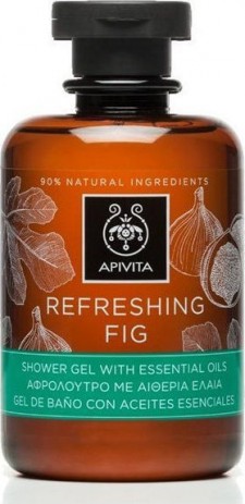 APIVITA - Refreshing Fig Shower Gel Αφρόλουτρο με Αιθέρια Έλαια 250ml