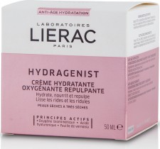LIERAC - Hydragenist Creme Hydratante Oxygenante Ενυδατική Κρέμα Οξυγόνωσης και Επαναπύκνωσης για Κανονικές Προς Ξηρές Επιδερμίδες 50ml