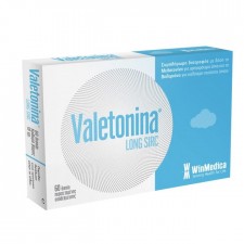 WINMEDICA - Valetonina Long Sirc Συμπλήρωμα Διατροφής με Μελατονίνη & Βαλεριάνα για την Καταπολέμηση της Αϋπνίας, 60 disks