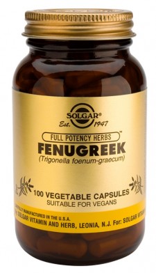 SOLGAR - Fenugreek Μείωση Χοληστερίνης 100 Φυτικές Κάψουλες