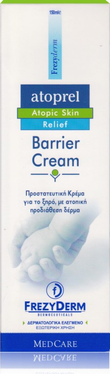 FREZYDERM - Atoprel Barrier Cream Προστατευτική Κρέμα για Ατοπία - Αλλαγή Πάνας 150ml