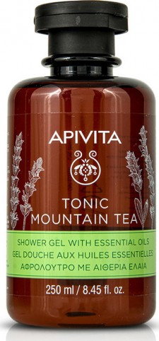 APIVITA - Tonic Mountain Tea Αφρόλουτρο 250ml