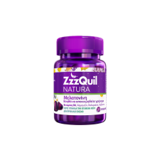NATURA - ZzzQuil Συμπλήρωμα Διατροφής Με Μελατονίνη 30 Ζελεδάκια