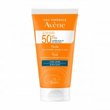 AVENE - Fluide SPF50+ Αντηλιακή Προσώπου για Κανονικό/Μικτό Ευαίσθητο Δέρμα 50ml