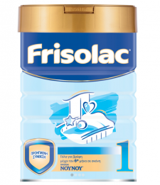 FRISOLAC - 1 Γάλα Σε Σκόνη Μέχρι Τον 6ο Μήνα 400gr
