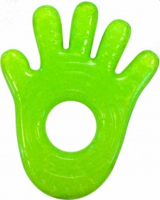 MUNCHKIN - Μασητικό Fun Ice Chewy Teether 0m+ Χρώμα Πράσινο, Σχήμα Παλάμη, 1τμχ
