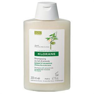 KLORANE - Almond Milk Volumising Shampoo Σαμπουάν με Γαλάκτωμα Αμυγδάλου για Όγκο, Απαλότητα & Λάμψη, 200ml