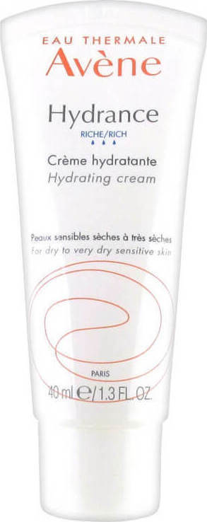 AVENE - Hydrance Riche Cream Ενυδατική Κρέμα Προσώπου Για Ξηρές - Πολύ Ξηρές Επιδερμίδες 40ml