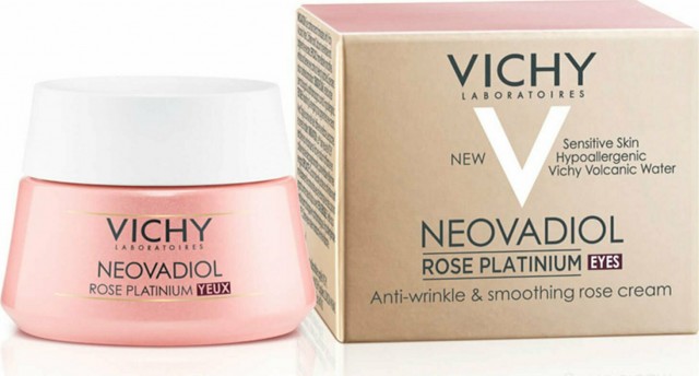 VICHY - Neovadiol Rose Platinum OCCHI Κρέμα Ματιών Για Σακούλες και Ρυτίδες 15ml