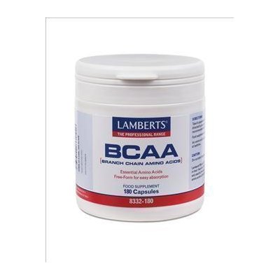 LAMBERTS - BCAA Branch Chain Amino Acids 180 caps