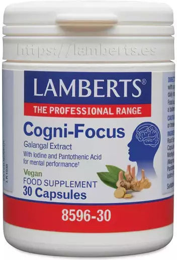 LAMBERTS - Cogni-Focus - Φόρμουλα για την Πνευματική Απόδοση 30caps