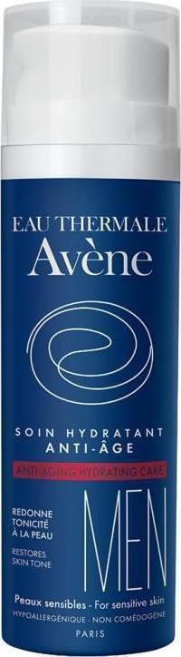 AVENE - Men Soin Hydratant Anti - Age Αντιγηραντική Ενυδατική Φροντίδα για τον Άνδρα, για την Επιτάχυνση της Ελαστικότητας του Δέρματος & την πρόληψη του Οξειδωτικού Στρες 50 ml