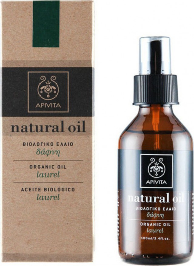 APIVITA - Natural Organic Laurel Oil Βιολογικό έλαιο Δάφνη 100ml