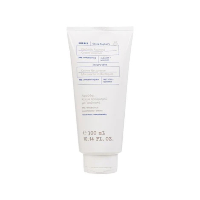 KORRES - Greek Yoghurt Foaming Cream Cleanser Αφρώδης Κρέμα Καθαρισμού με Προβιοτικά 300ml