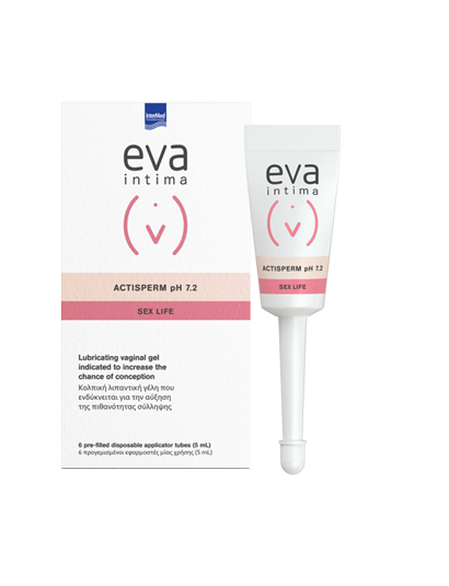 INTERMED - EVA Intima Actisperm Προγεμισμένοι Εφαροστές μίας Χρήσης 6τμχ