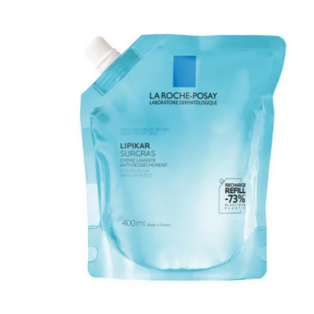 LA ROCHE POSAY - Lipikar Surgras Refill Ανταλλακτικό Αφρόλουτρο 400ml
