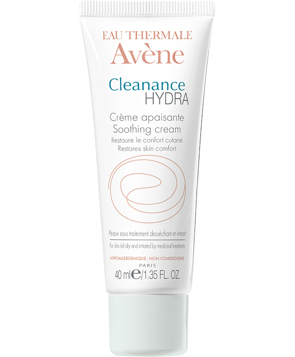 AVENE - Cleanance Hydra Creme Apaisante 40ml - Καταπραϋντική Κρέμα Κατά Της Ξηρότητας Λόγω Θεραπείας Της Ακμής