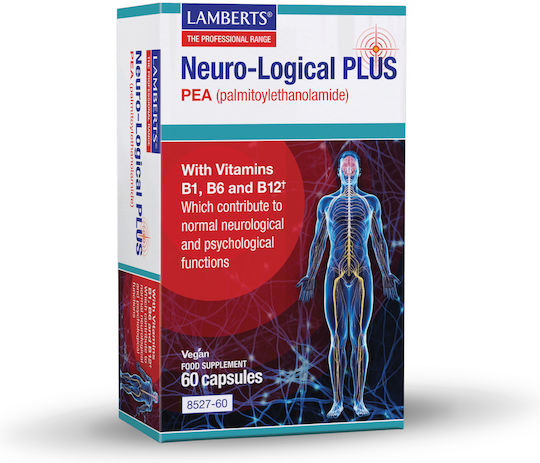 LAMBERTS - Neuro- Logical Plus Pea 400mg - Συμπλήρωμα Διατροφής για την Μνήμη & τη Συγκέντρωση 60caps