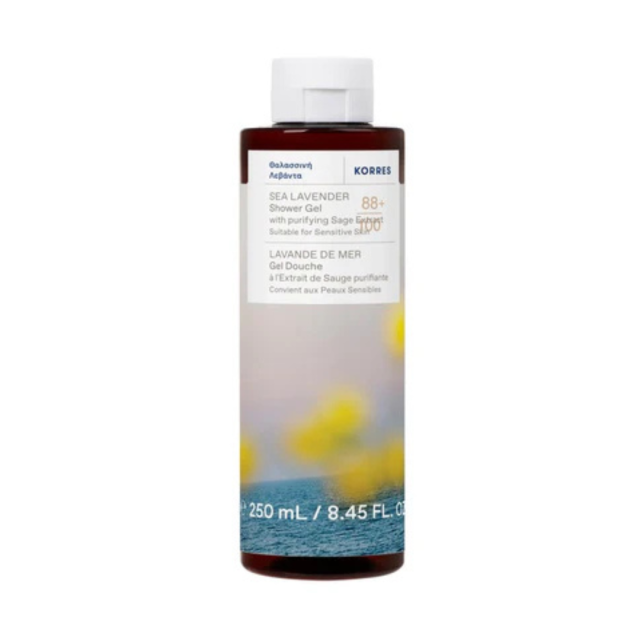 KORRES - Sea Lavender Shower Gel Θαλασσινή Λεβάντα Αφρόλουτρο 250ml