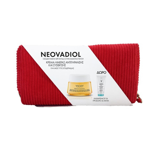 VICHY - Promo Post-Menopause Κρέμα Ημέρας για την Εμμηνόπαυση 50ml & Δώρο Purete Thermal 3σε1 Γαλάκτωμα Καθαρισμού 100ml