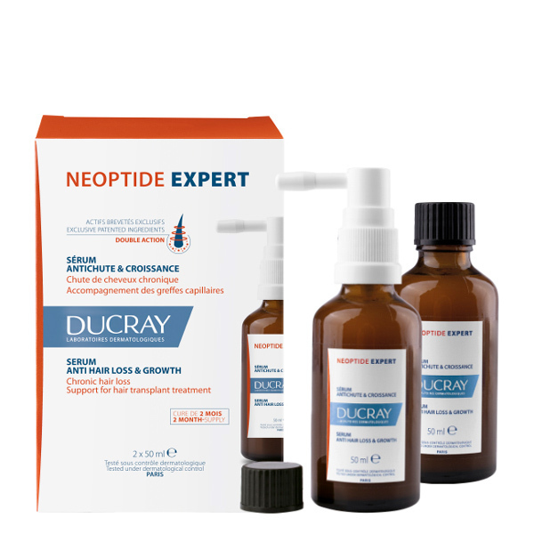 DUCRAY - Neoptide Expert Anti-hair Loss & Growth Serum κατά της Τριχόπτωσης για Όλους τους Τύπους Μαλλιών 2x50ml