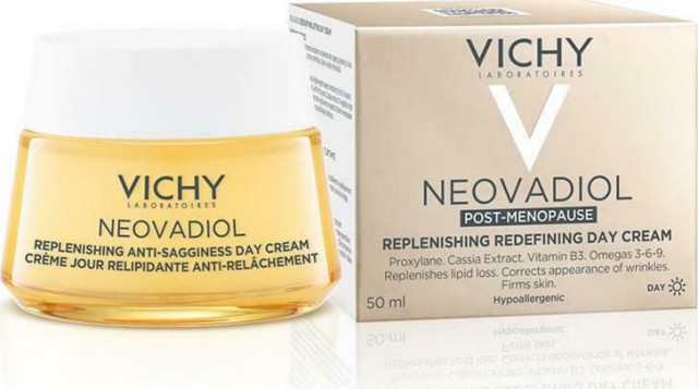 VICHY - Neovadiol Post-Menopause Day Cream, Κρέμα Ημέρας για την Επιδερμίδα στην Εμμηνόπαυση, 50ml