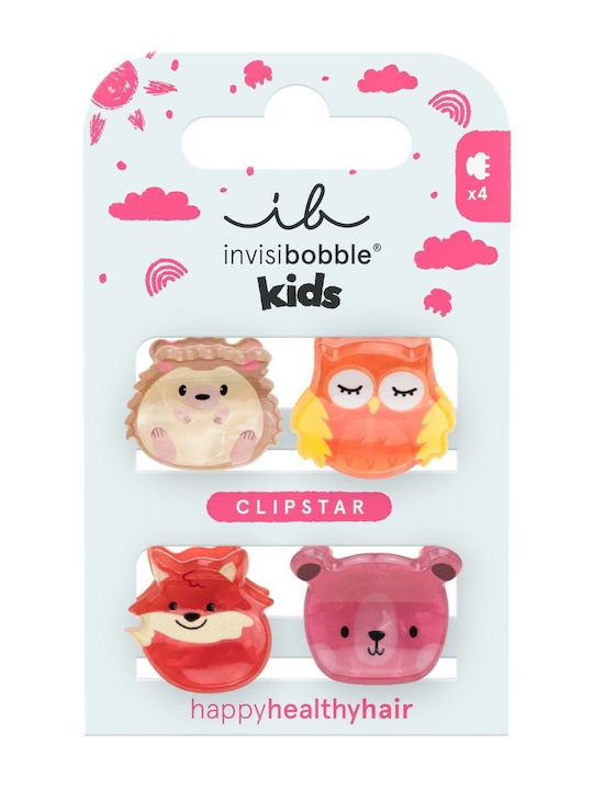 INVISIBOBBLE - Kids Clipstar The Playful Hair Clip 4τμχ