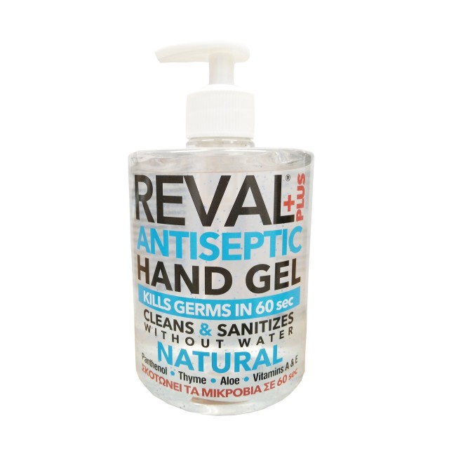 INTERMED - Reval Plus Natural Antiseptic Hand Αντισηπτικό Gel Χεριών 500ml