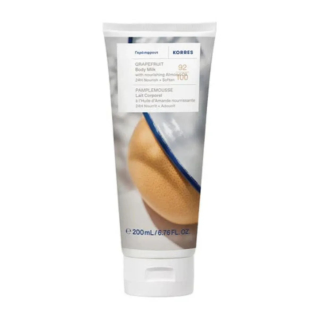 KORRES - Grapefruit Body Smoothing Milk Ενυδατικό Γαλάκτωμα Σώματος με Grapefruit 200ml