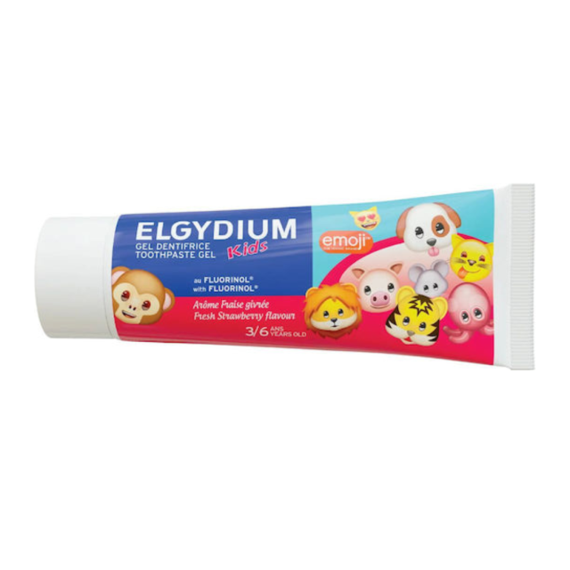 ELGYDIUM - Kids Fresh Strawberry 1000PPM Παιδική Οδοντόκρεμα 3-6 ετών Με Γεύση Φράουλα 50ml