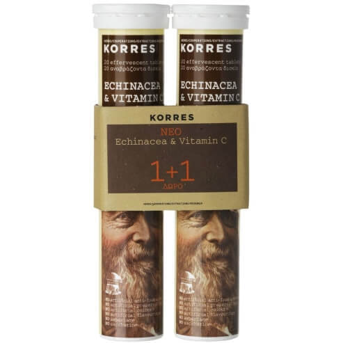 KORRES - Promo Συμπλήρωμα Διατροφής με Echinacea & Vitamin C 18 αναβράζοντα δισκία