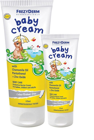 FREZYDERM - Baby Cream Απαλή Κρέμα Αλλαγής Πάνας 175ml & Δώρο Baby Cream 40ml