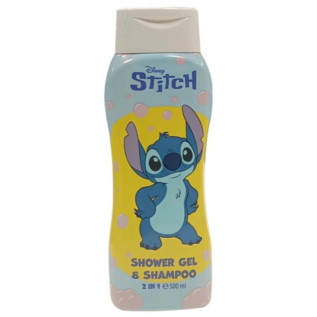 DISNEY - Air Val Stitch Shower Gel & Shampoo 2in1 Σαμπουάν & Αφρόλουτρο 500ml