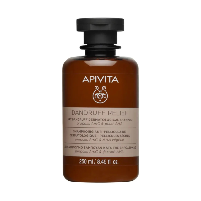 APIVITA - Dandruff Relief Dry Dandruff Shampoo Δερματολογικό Σαμπουάν κατά της Ξηροδερμίας 250ml
