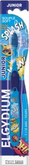 ELGYDIUM - Junior Splash Racoon Παιδική Οδοντόβουρτσα για 7-12 Χρονών Μπλε